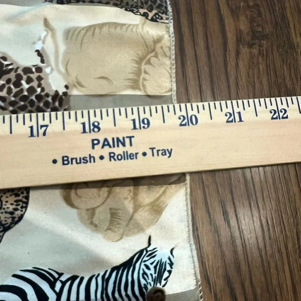Women’s Zebra, Elephant,Leopard scarf. Size 20 x 20”